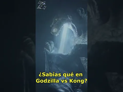 ¿Sabias que? En Godzilla vs Kong… KONG intento partir la mandíbula de GODZILLA? #Shorts (TT)