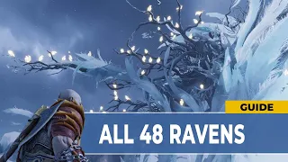 God of War Ragnarok - All 48 Odin's Ravens Locations