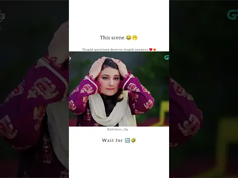 “Stupid questions deserve stupid answers ♥️💯🔥 #shortsfeed #funnyvideos #pakistanitvshows  #arydrama