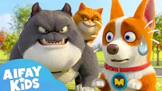 Moco is in Big Trouble! 😱 Flying Moco (House Has Short-Legs) 🐶 | Cartoon for Kids