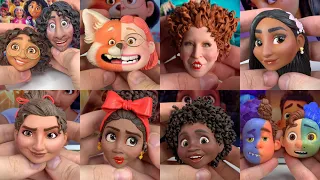 Disney videos Compilation ❤️  #diy #disney #art #clay #sculpture #arte