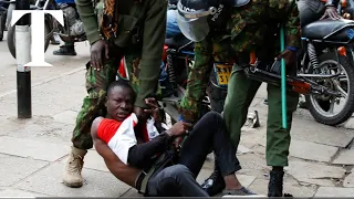 GEN Z ALIYE KALIA KITI CHA SPIKA WA BUNGE KENYA AKAMATWA NA POLICE PTOTESTER IN NAIROB