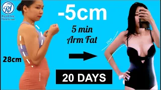 [Tập 1 lần mỗi ngày] - 5cm , Loại bỏ mỡ bắp tay, mỡ lưng, cách tập bắp tay nhỏ lại nhanh nhất #ryan