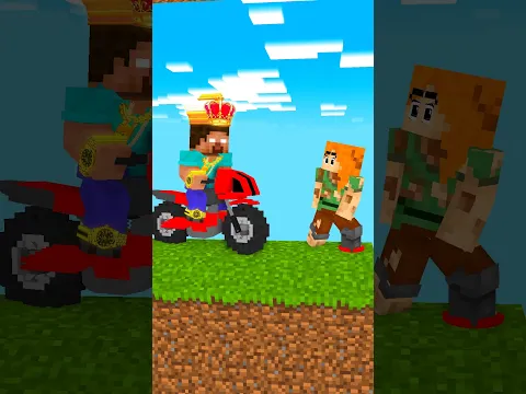 Will Alex and Steve defeat temptation in life Family Affection - Minecraft Animation