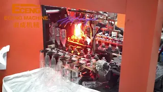 6 cavity linear water bottle blowing machine 9342 BPH