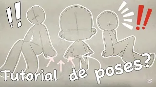 TUTORIAL De Poses Para Tus Dibujos‼️👀 // (✨Dibujos✨) // Por: @DibujandoConDianita 💜 #tutorial 