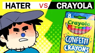 This is Crayola's Most HATED Art Supply.. (confetti crayons)