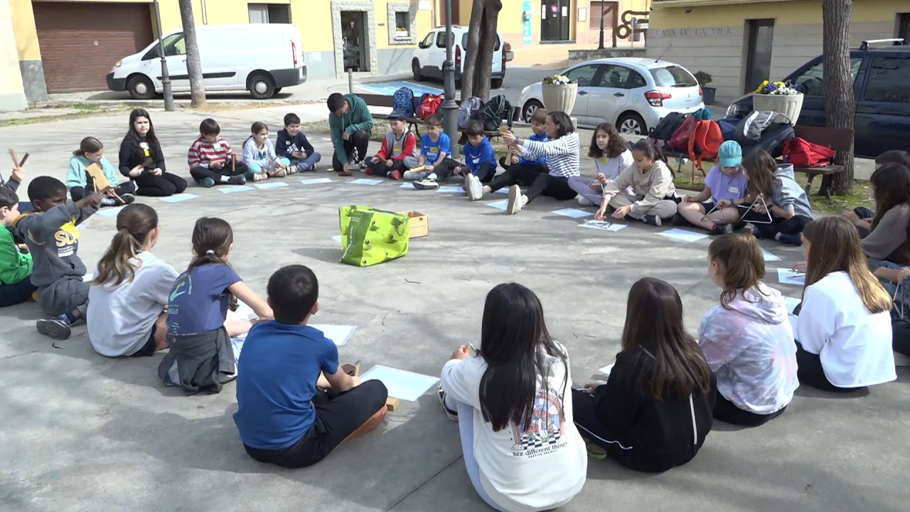 Les set escoles de la Vall del Ges fan la segona Jornada Musical a Sant Vicenç