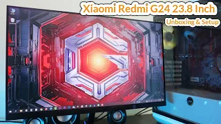 Xiaomi Redmi G24 165hz Gaming Monitor Unboxing ,Assembly & Features