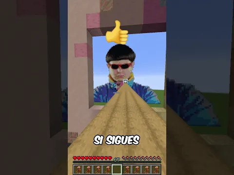 ¿Puedes hacer este reto dos veces seguidas? 🤔 #shorts #minecraft