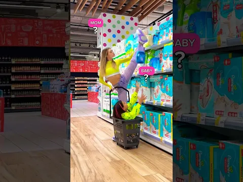 Our family in supermarket ✅🛒