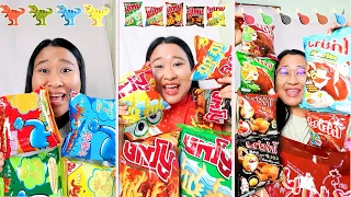 บางรสตามหาโคตรยาก!!! รวมคลิปกินขนมรสชาติต่างๆ จัดเต็ม กว่า 10 ยี่ห้อ | หิวบ่อยสตูดิโอ