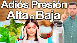 Adiós Presión Alta O Baja - Cómo Bajar O Subir La Presión Rápido - Adiós Hipotensión E Hipertensión