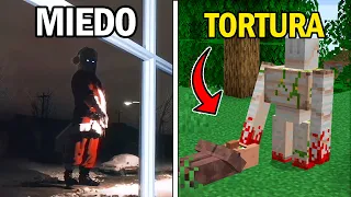 Recree los VIDEOS MAS VIRALES en MINECRAFT