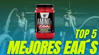 TOP 5 DE LOS MEJORES EAAS DEL 2021  💪 💪  (aminoacidos esenciales)