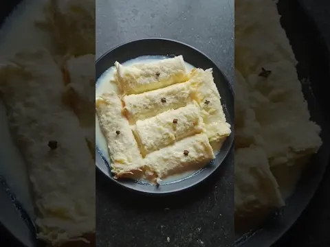 পাউরুটির রসমালাই||malai roll #breadmalairoll #malairollrecipe #dessert #shorts