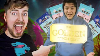 I FOUND the Mr. Beast GOLDEN TICKET!!