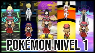 ¿ES POSIBLE VENCER TODOS LOS GIMNASIOS DE KALOS Y LIGA POKÉMON SOLO CON POKÉMON DE NIVEL 1? Completo