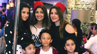 Shamita Shetty Enjoying Turkish Icecreams in mumabi India 🇮🇳