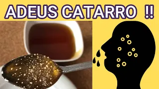 TOSSE COM CATARRO?  Como remover CATARRO GRUDADO na garganta de maneira NATURAL