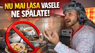 Nu mai las vasele nespălate!! 😱