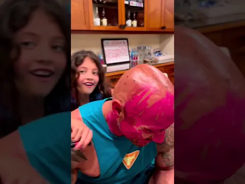 Daddy can we give you a makeover?