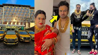 Sunny Waghchaure (Bigg Boss 16) Real Life || Luxurious Lifestyle || Beautiful wife 😍