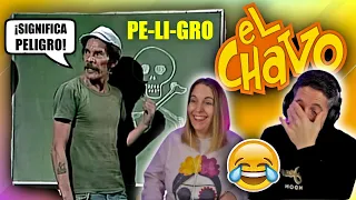 🇪🇸 ESPAÑOLES REACCIONAN al CHAVO DEL 8 Y LLORAN DE LA RISA 😂| REACCIONANDO A DON RAMÓN EN LA ESCUELA