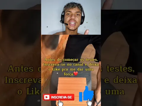 ELE PINTOU A MÃO E FICOU INDESTRUTÍVEL KKKKKKK