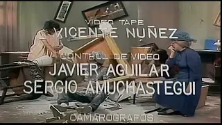 [Clip] El Chavo del 8 - Escena graciosa + End Credits (1973) (1ra Versión)