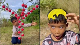 Survival skills: SMART idea and USEFUL with Simple mom in Forest #bushcraft #camping #outdoors #idea
