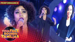 Klarisse De Guzman as Jaya | Hanggang Dito na Lang | Your Face Sounds Familiar 2021