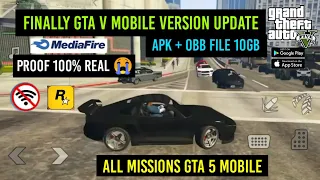 🔥 finally GTA V mobile version apk + OBB file 10gb all missions real or fake Tamil