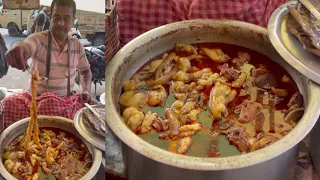 A to Z Mutton | Mutton Fat, liver etc Selling in Kolkata Only 50Rs | Indian Street food