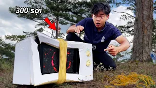 Phá Hủy Lò Vi Sóng Bằng Dây Thun