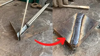 new trick to learn electric welding for Pakistani stick welder ||2024