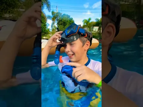 Liova swims in the pool #cute #boy #cute #children #swimming