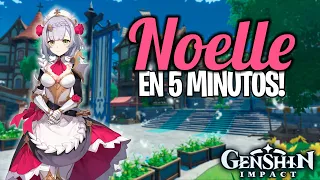 DIOSA NOELLE EN 6 MINUTOS! 🪨🧹 | Genshin Impact - Guía Noelle
