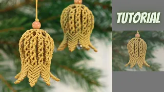 DIY micro macrame Bell