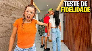 MEU NAMORADO ME TRAIU! *testei a fidelidade dele?