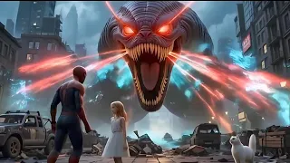 Train Transforms into Monster | Spider-Man Saves the City | Story Of Transformation