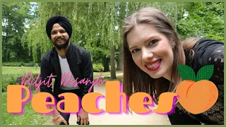 PEACHES | DILJIT DOSANJH | Bhangra by Christine & Japnam | DJ Nick