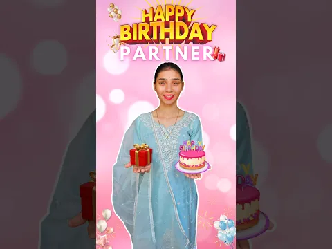 Partner 💕 Ki Birthday Wishes 🤑 | Mini Vlog | #shorts #minivlog #vlog