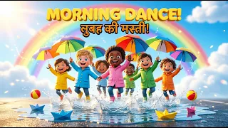 Morning Dance! 🌞 Fun Hindi Song for Kids | Dance & Laugh Together साथ नाचें और हँसें #kidsrhymes