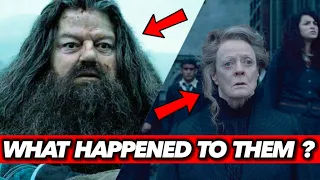 What Happened to These Harry Potter Professors ? (McGonagall, Hagrid, Horace Slughorn, Umbridge ..)