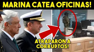 ULTIMA HORA! OBRADOR ORDENA LIMPIA, MARINA CATEA OFICINAS 4T! ATRAPAN A CORRUPTOS