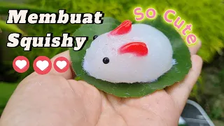 Membuat Squishy Di Rumah 😍😍 #squishy #diysquishy #animal #mainananak #belajarsambilbermain