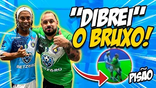 JOGUEI CONTRA O RONALDINHO GAÚCHO