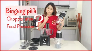 CHOPPER VS FOOD PROCESSOR, MENDING BELI YANG MANA?