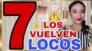 Top 7 ESTOS PERFUMES ENLOQUECEN A LOS HOMBRES‼️ Perfumes sexys imponentes adictivos🔴...